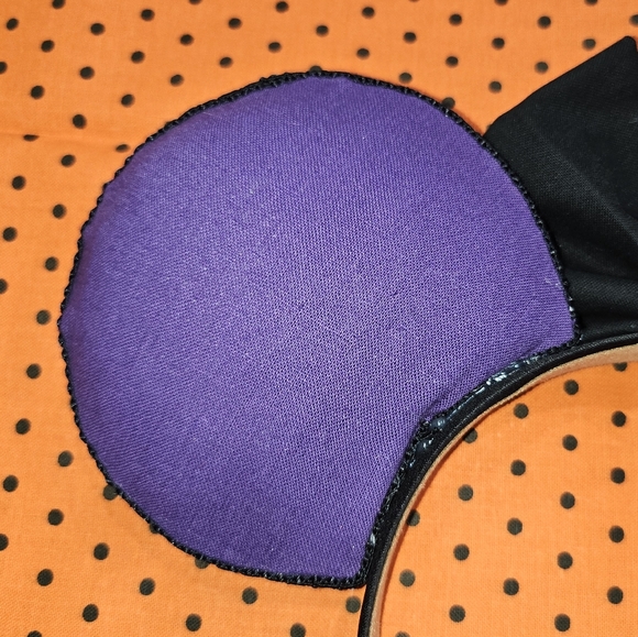 Halloween Disney Ears, Purple/Black w/ Huey, Dewey and Louie - Picture 6 of 9